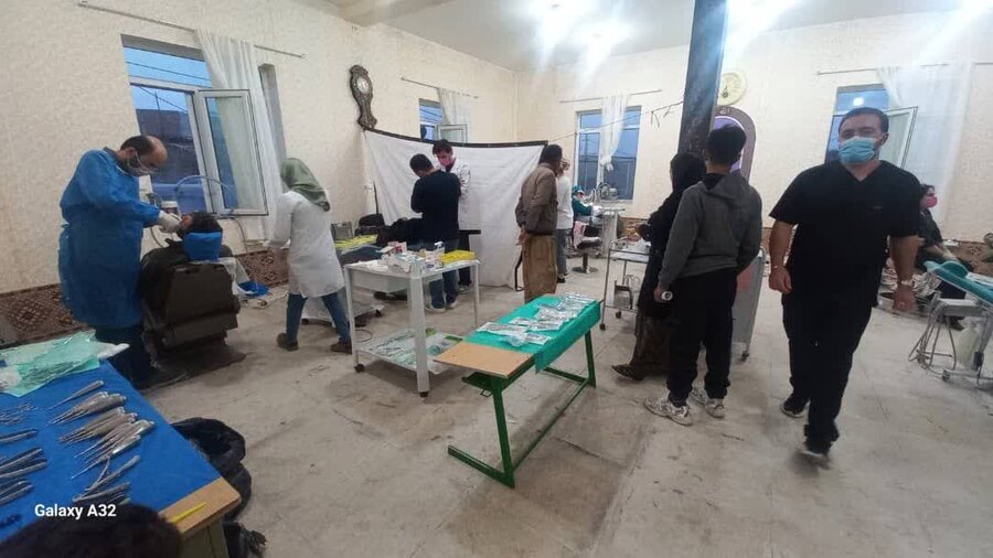 خدمات درمانی و بیناییسنجی رایگان به اهالی روستای قلعهجقه دیواندره ارائه شد