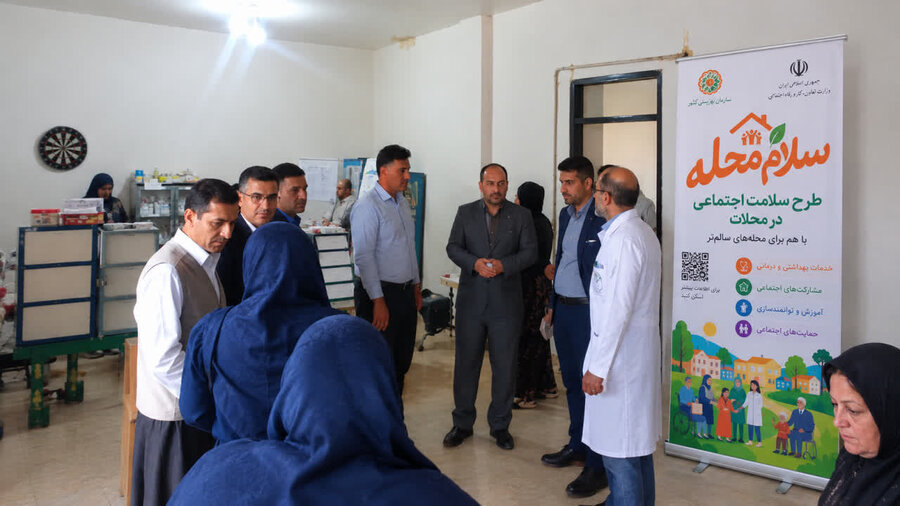 خدمات درمانی و بیناییسنجی رایگان به اهالی روستای قلعهجقه دیواندره ارائه شد
