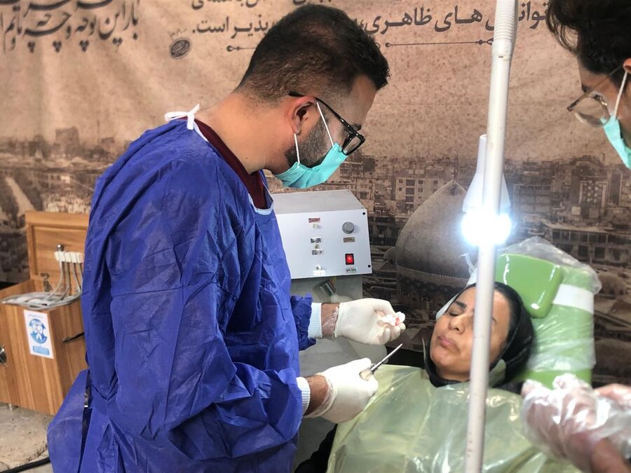 ارائه خدمات پزشکی و دارویی رایگان جهت بالغ بر ۸۰۰ نفر از افراد دارای معلولیت در شیراز