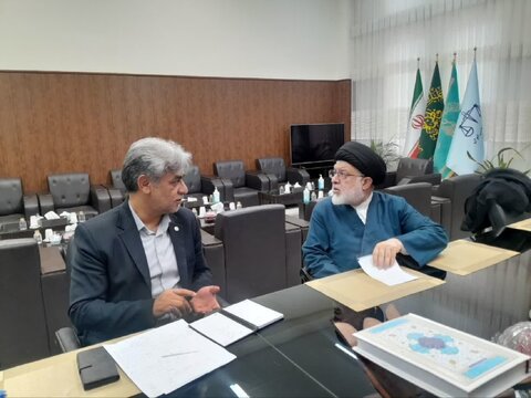 دیدار مدیرکل بهزیستی قم با رئیس‌کل دادگستری استان در راستای اجرای طرح «سلام محله»