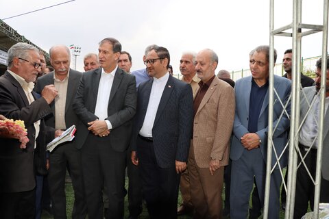 گزارش تصویری ا افتتاح خودرو اورژانس اجتماعی ۱۲۳ بهزیستی خنداب همزمان با جشنواره ملی انگور در روستای خانگاه