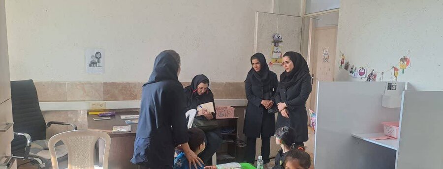 پایش میدانی عملکرد مرکز توانبخشی روزانه «آوات» اندیشه در شهریار