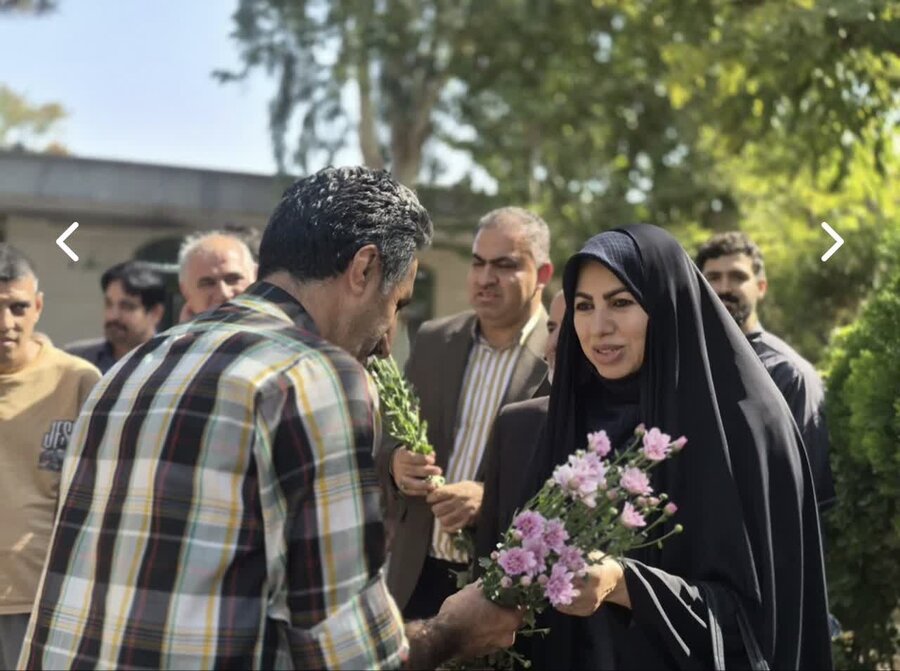 پاکدشت | بازدید بخشدار مرکزی از مرکز پدربزرگ و تقدیر از پرستاران، مادریاران و پدریاران