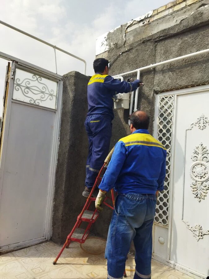 با مشارکت اجتماعی و هم‌افزایی دستگاه‌ها، مشکل گازرسانی به یک خانوار نیازمند در بیجار رفع شد