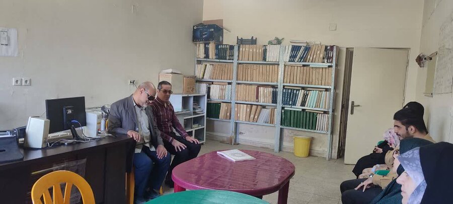 برگزاری مسابقه قرآنی مددجویان نابینا و کمبینا در شهرستان بروجرد