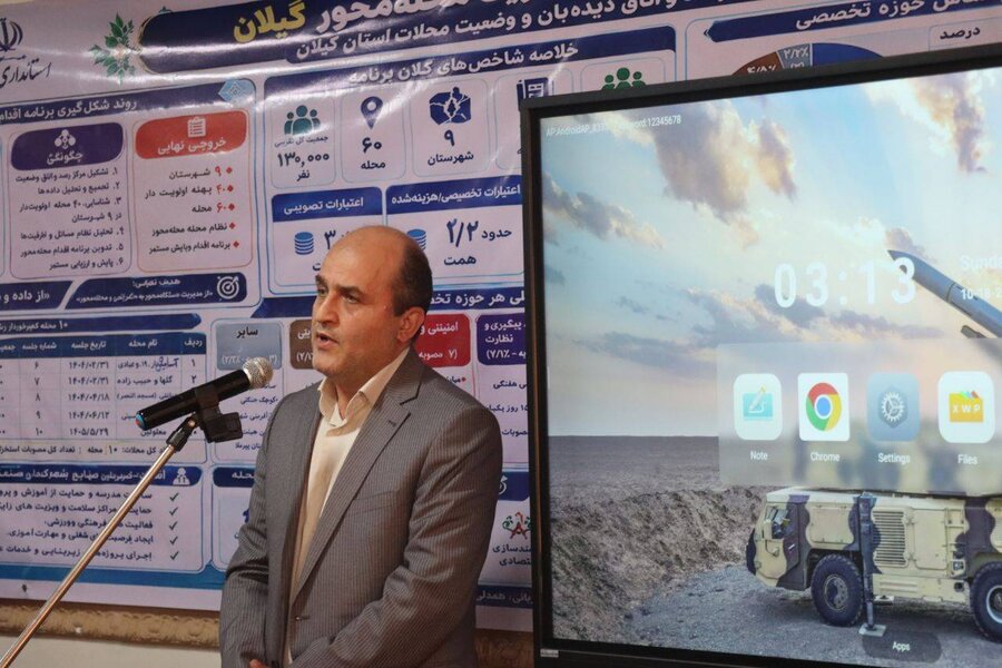 آغاز فعالیت رسمی مرکز توانمندسازی محلات کمترتوسعه‌یافته گیلان