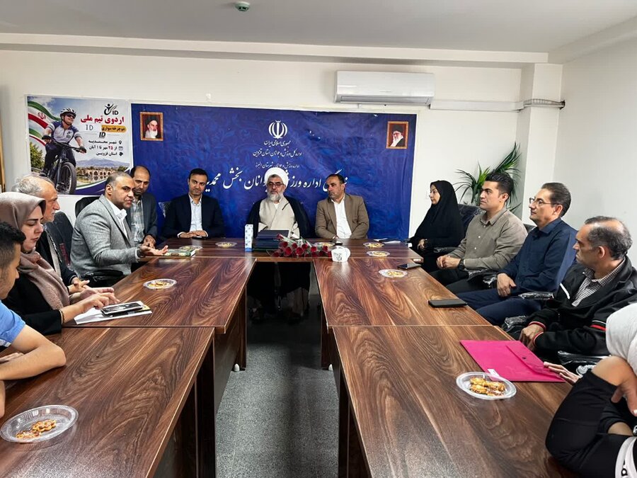 حضور مسئولان استان در اردوی تیم ملی دوچرخه‌سواری ورزشکاران دارای معلولیت ID در محمدیه