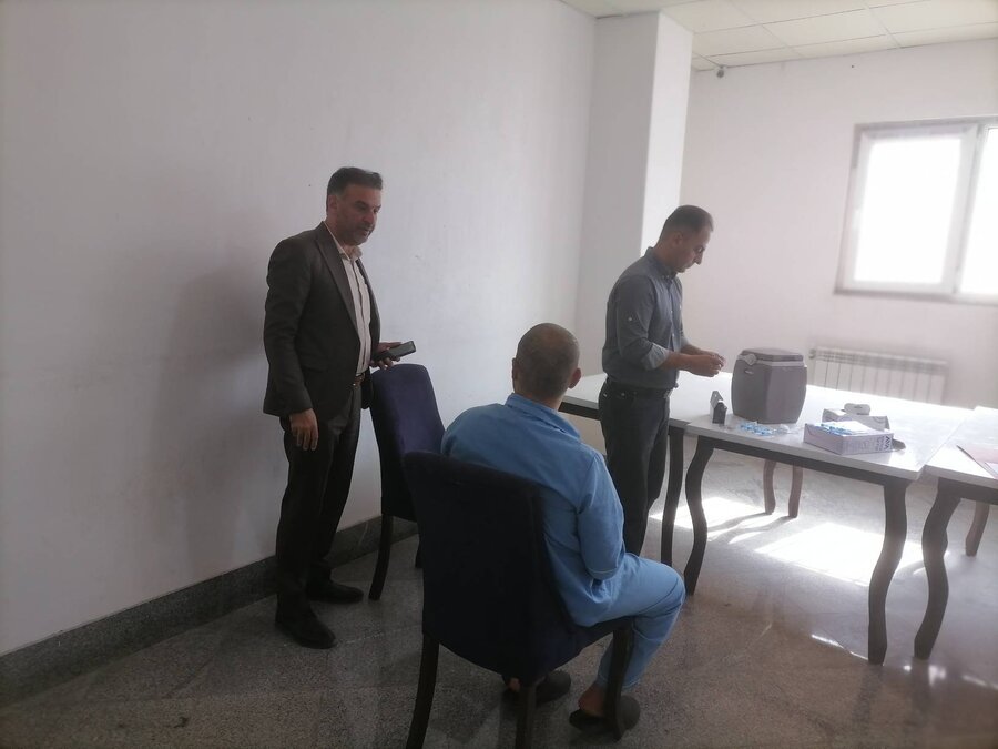 ممسنی|واکسیناسیون مقیمان مراکز نگهداری بیماران اعصاب و روان بهزیستی ممسنی به مناسبت هفته سلامت روان