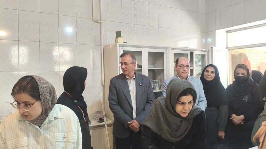 حضور معاون توانبخشی بهزیستی استان اصفهان در مرکز فاطمه‌الزهرا (س)