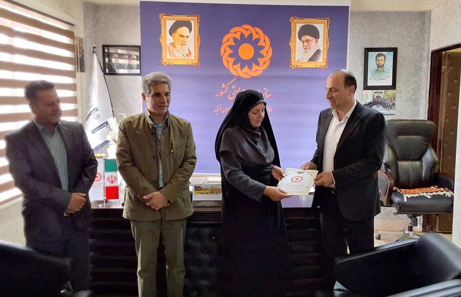 تقدیر مدیرکل بهزیستی آذربایجان‌غربی از مسئول تربیت بدنی بهزیستی استان