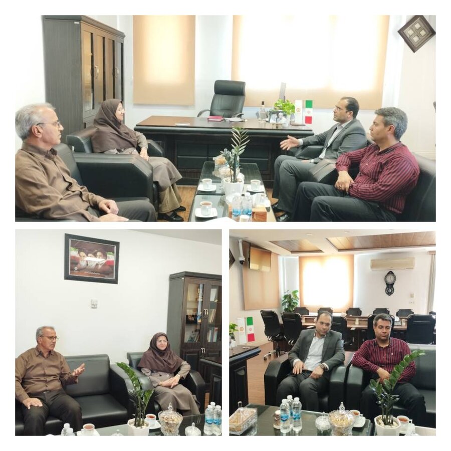 جلسه مذاکره با مدیران بانک رسالت در دفتر مدیرکل بهزیستی استان خراسان جنوبی برگزار گردید.