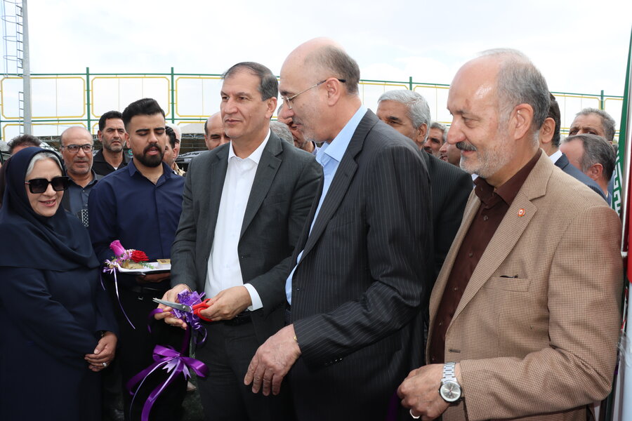 افتتاح خودرو اورژانس اجتماعی ۱۲۳ بهزیستی خنداب همزمان با جشنواره ملی انگور در روستای خانگاه