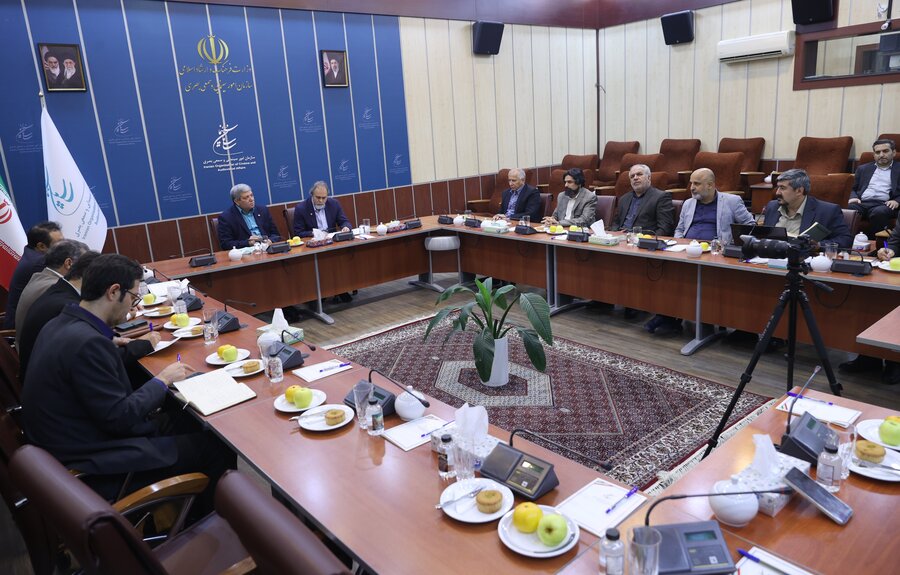 نشست مشترک با رئیس سازمان سینمایی