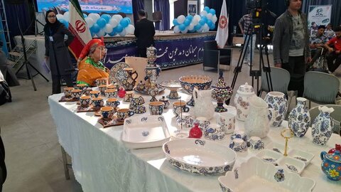 شهرری | گزارش تصویری، شکوه دستان توانمند در نمایشگاه آفرینشگران توانمند شهرستان ری