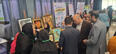 شهرری | گزارش تصویری، شکوه دستان توانمند در نمایشگاه آفرینشگران توانمند شهرستان ری
