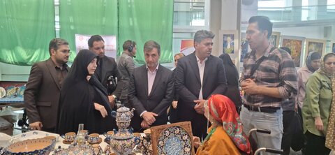 شهرری | گزارش تصویری، شکوه دستان توانمند در نمایشگاه آفرینشگران توانمند شهرستان ری