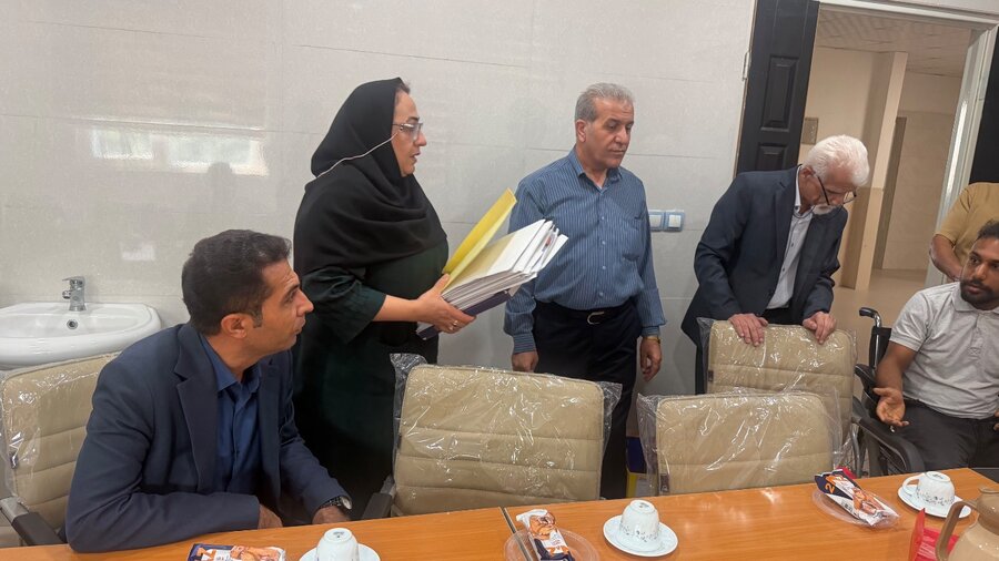 برگزاری کمیسیون پزشکی تعیین معلولیت در جزیره خارک پس از ۱۰ سال وقفه