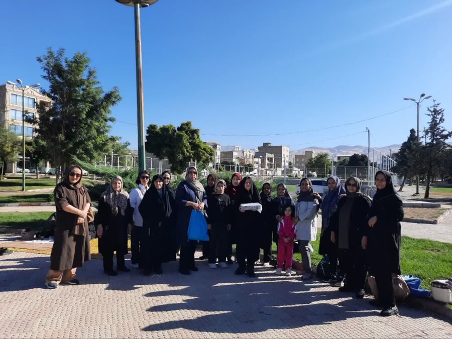 نرمش صبحگاهی سالمندان در اسدآباد با هدف ترویج سبک زندگی سالم