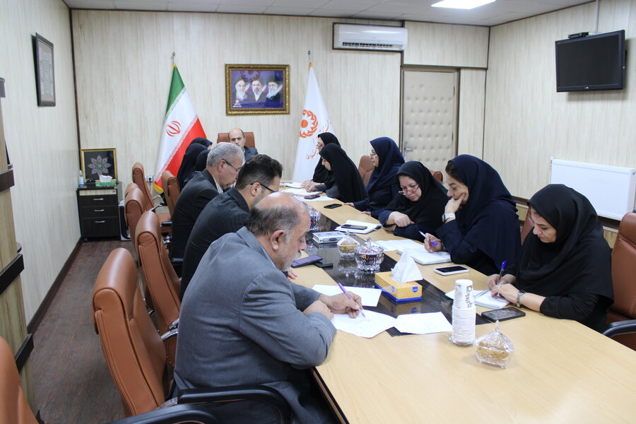 جلسه مدیریت عملکرد بهزیستی گیلان در راستای بازدیدهای ادواری و نظارتی