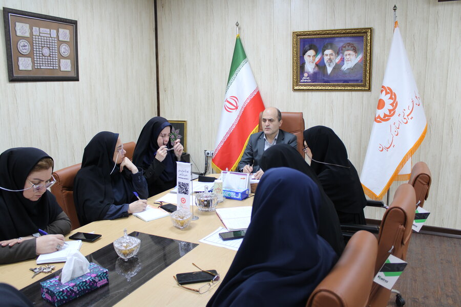 جلسه مدیریت عملکرد بهزیستی گیلان در راستای بازدیدهای ادواری و نظارتی