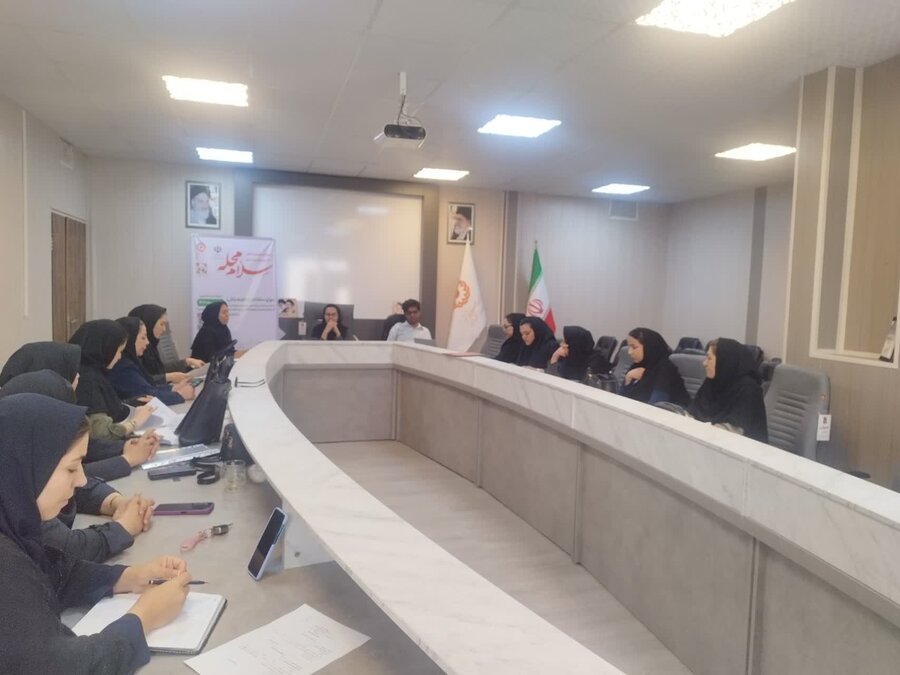 بررسی روند اجرای طرح «سلام محله» در بهزیستی تاکستان