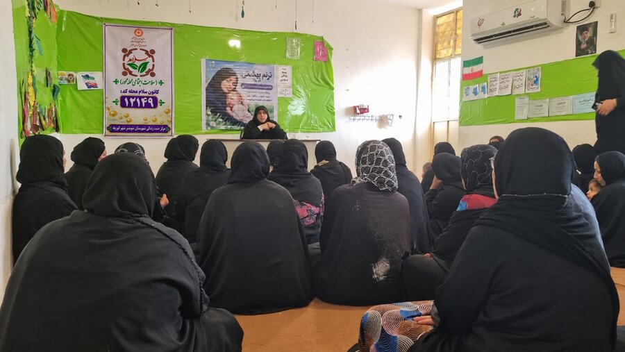 آغاز برنامه آموزشی «ترنم بهشتی» و بازدید از مراکز خدمات مثبت زندگی شوشتر