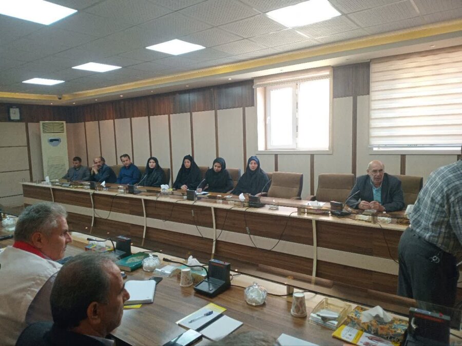 برگزاری جلسه مناسب‌سازی و شورای سالمندان شهرستان  بناب