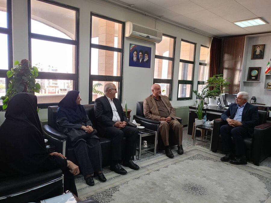 دیدار مسئولان سازمان بهزیستی کشور و خراسان جنوبی با معاون استاندار