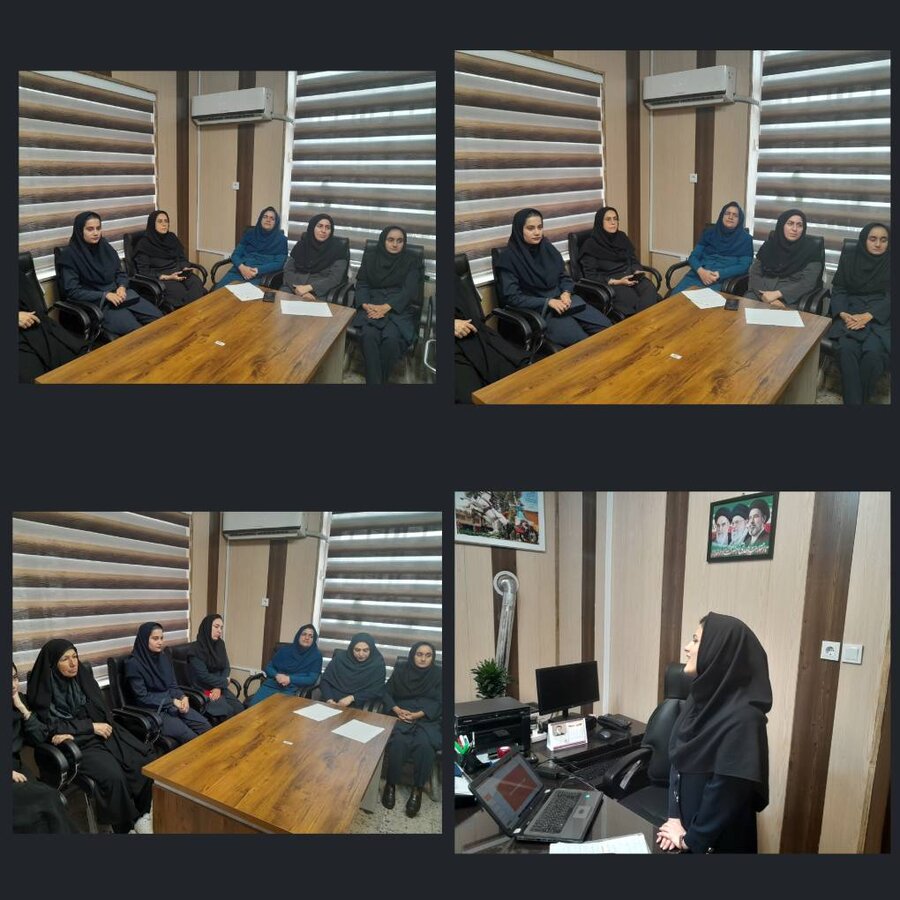 برگزاری دوره آموزشی به مناسبت هفته سلامت روان در بهزیستی فومن