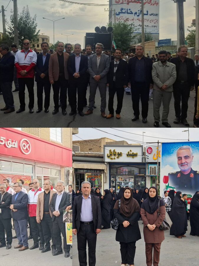 کارکنان بهزیستی چهاربرج در رزمایش سراسری «جان‌فدا» حضور یافتند