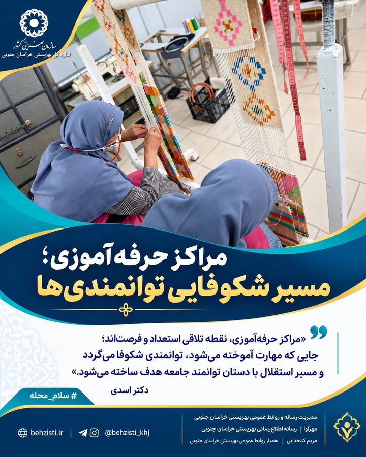 اینفوگرافی مراکز حرفه آموزی