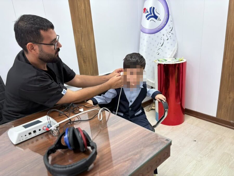 اجرای طرح غربالگری شنوایی نوزادان و کودکان در آبادان
