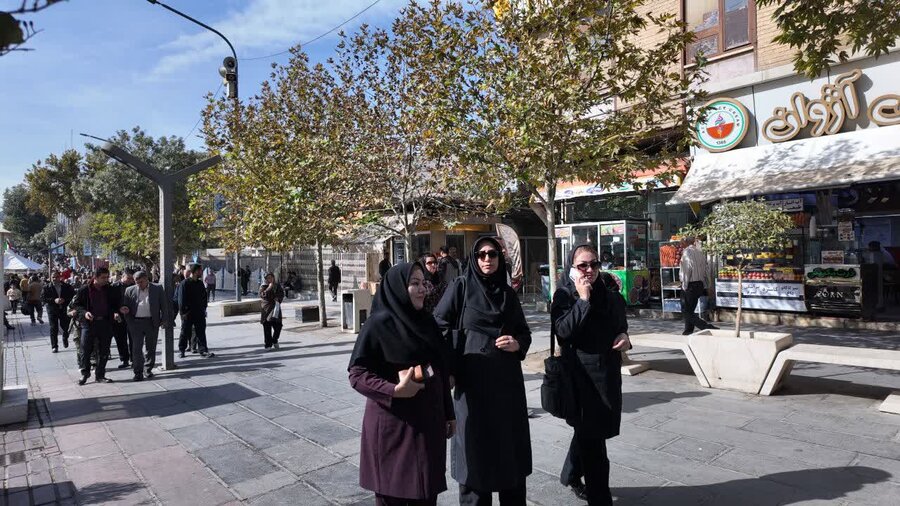 حضور بهزیستی کردستان در رزمایش اقتدار جان‌فدای ایران در سنندج