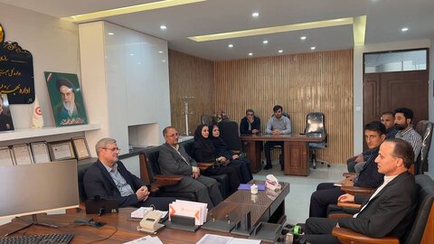 بازدید معاون سلامت اجتماعی بهزیستی آذربایجان غربی از بهزیستی اشنویه