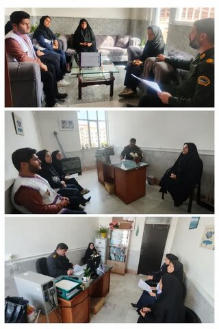برگزاری نشست هم‌اندیشی اورژانس اجتماعی و رؤسای کلانتری‌های شهرستان خلخال با هدف کاهش آسیب‌های اجتماعی