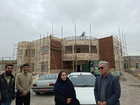 عملیات اجرایی مرکزنگهداری معلولان شهیدفیاض بخش درمرحله نهایی
