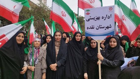 برگزاری رزمایش بزرگ مردمی «جان‌فدا» با حضور مسئولان و اقشار مختلف مردم در شهرستان نقده