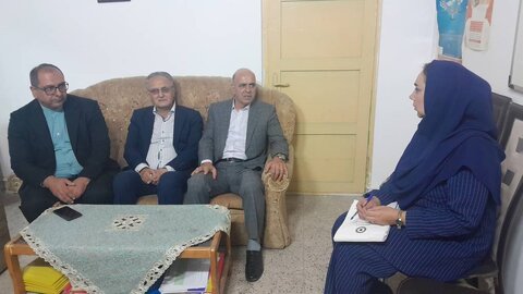 نور| بازدید معاون سلامت اجتماعی بهزستی مازندران از مرکز مثبت زندگی شهرستان نور