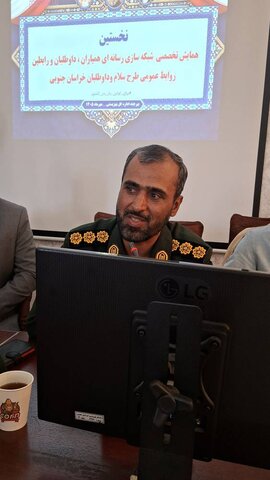 سرهنگ قاسمی: شبکه‌سازی رسانه‌ای بهزیستی خراسان جنوبی، روایت ایثار را به رسالت امروز بسیجیان پیوند زده است
