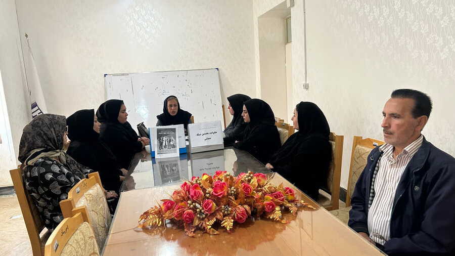 برگزاری جلسه سلامت روان به مناسبت هفته سلامت روان در اداره بهزیستی گرمی