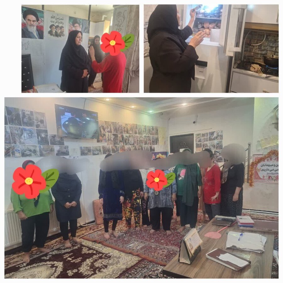 بازدید شبانه رئیس بهزیستی شهرستان مشگین‌شهر از خانه حمایتی بیماران روانی مزمن «رستا»