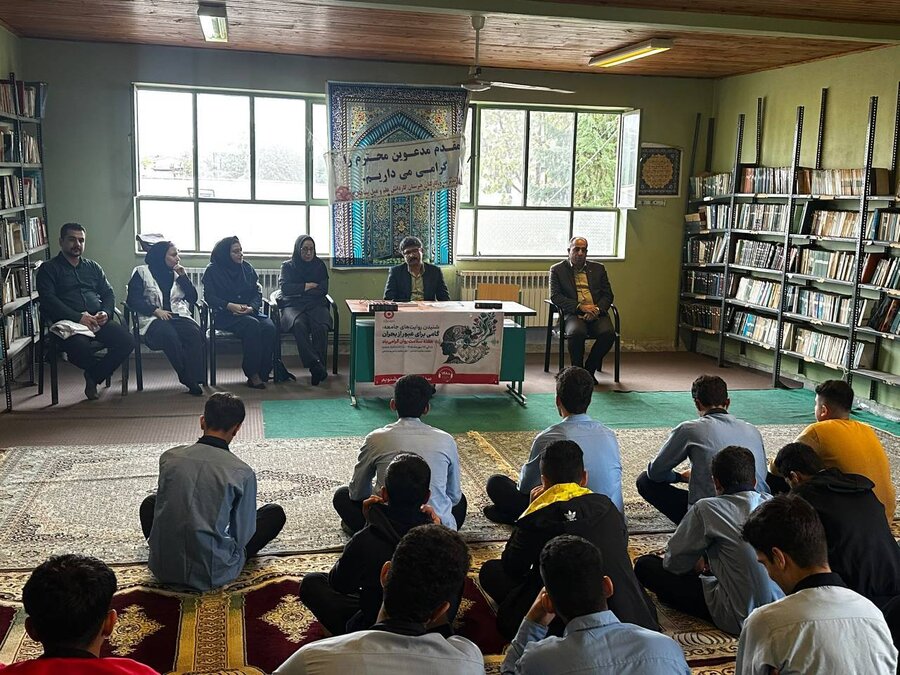 برگزاری کارگاه آموزشی پیشگیری از اعتیاد در هنرستان علم و دانش سیاهکل