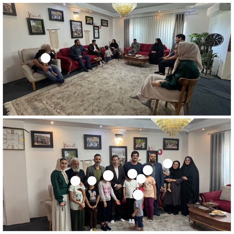 حمایت قاطع دستگاه قضا از کودکان بی‌سرپرست و بدسرپرست؛ بازدید دادستان و رئیس دادگستری بندرگز از مرکز مهر و ماه