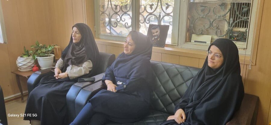 بازدید معاون مشارکت‌های مردمی بهزیستی استان یزد از اداره بهزیستی شهرستان تفت