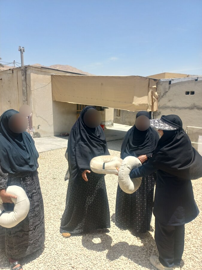 ️لامرد| حضور در کنار مددجویان دارای معلولیت بینایی با هدف رسیدگی به نیازها و درخواست‌ های آنان