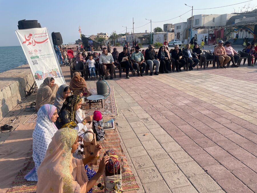 هرمز | حضور پررنگ مددجویان بهزیستی در جشن «صبح و نشاط»