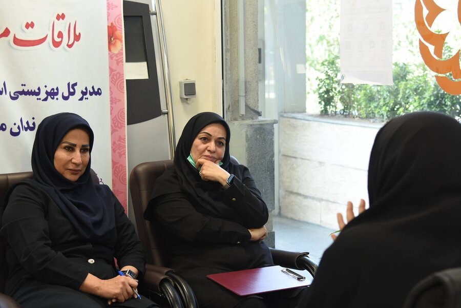 برپایی میز خدمت بهزیستی استان تهران و رسیدگی به مشکلات مددجویان
