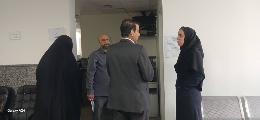 شهرتهران| بازدید سرپرست حراست بهزیستی شهر تهران از مرکز تامین و توسعه ولیعصر