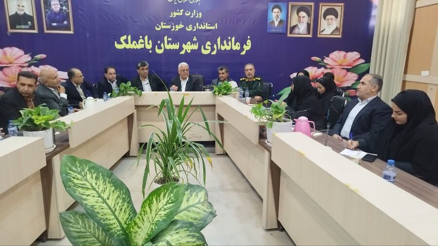 شناسایی اولویت‌ها و هم‌افزایی دستگاه‌ها برای کاهش آسیب‌های اجتماعی در باغملک