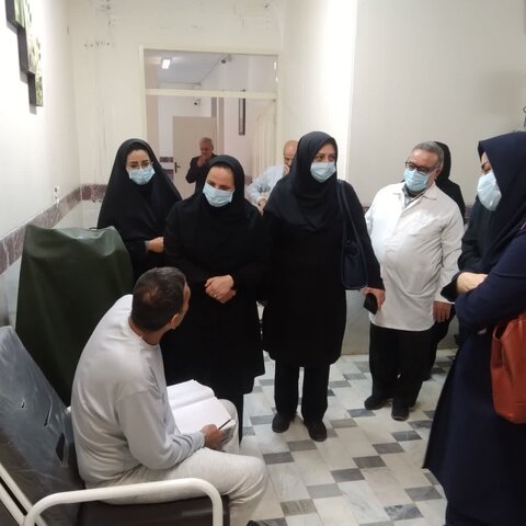 گزارش تصویری ا بازدید از دو مرکز نگهداری و توانبخشی افراد دارای معلولیت ذهنی در این شهرستان